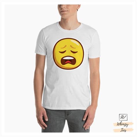 wah wah face emoji tee emoji tees print t shirt t shirt
