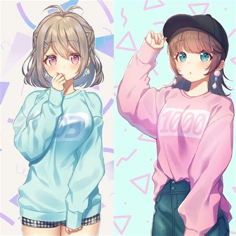 Denise is hailey's best friend who comes over so often that the three practically live together. Pin by Shahd Ehab on mis personajes 3 | Anime sisters ...
