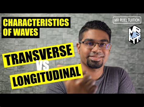 In this case, particles of medium oscillate up and down at right angles to the direction in which the wave is moving. Characteristics Of Longitudinal And Transverse Waves Class 11 / 10 Differences Between ...