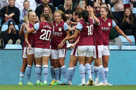 Aston Villa S Women S Team Dreading Playing In Clingy Kit Which Soaks Through When Wet