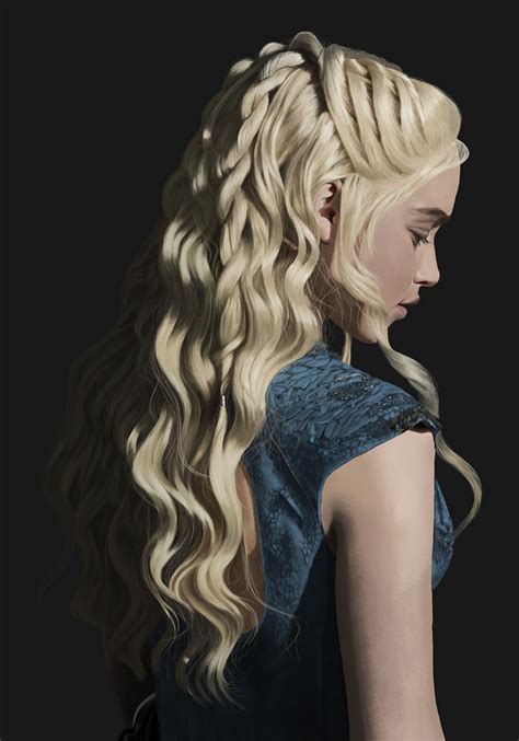 Daenerys Targaryen Hair Daenerys Hair Danerys Targaryen Jon Snow And