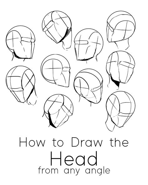 Steps To Draw Heads
