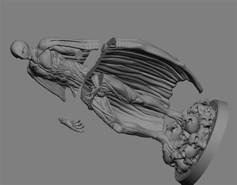 3D File BERSERK FEMTO GRIFIFTH FANTASY ANIME SWORD CHARACTER 3D PRINT