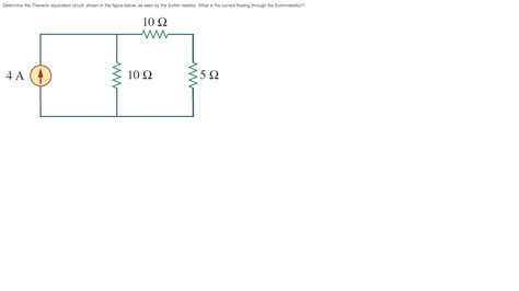 Solved Determine The Thevenin Equivalent Circuit Shown In 42 Off