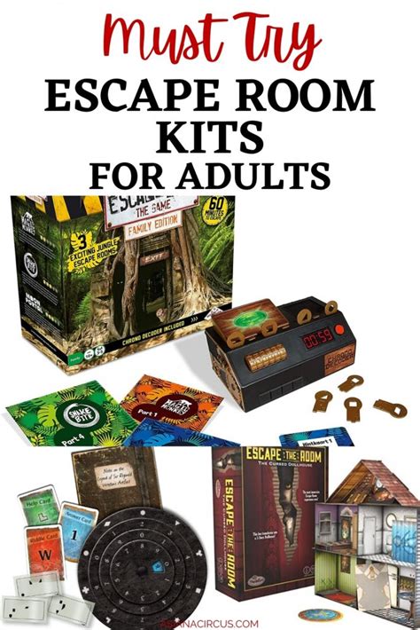 Thrilling Escape Room Kits For Adults Best Escape Room Games Ac