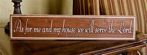 as for me and my house we will serve the lord wall plaque home decor religious ceremonial