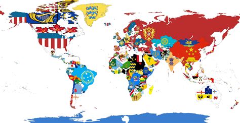 World Coa Map Rheraldry