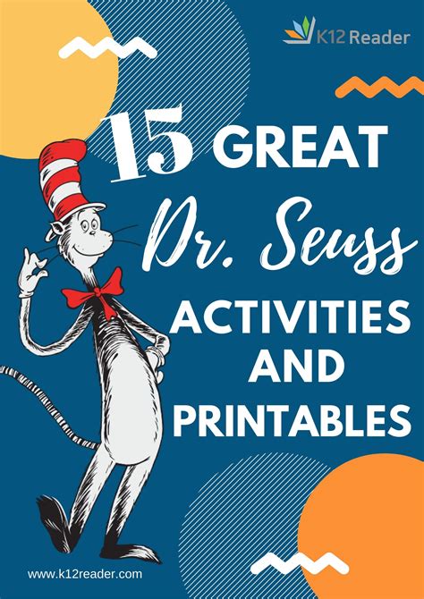15 Great Dr Seuss Printables And Activities For Your Classroom Party