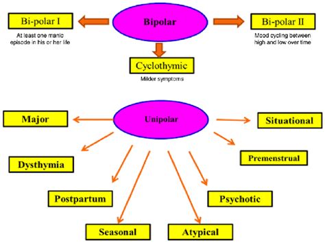 Common Types Of Depression Types Of Depression Include Unipolar