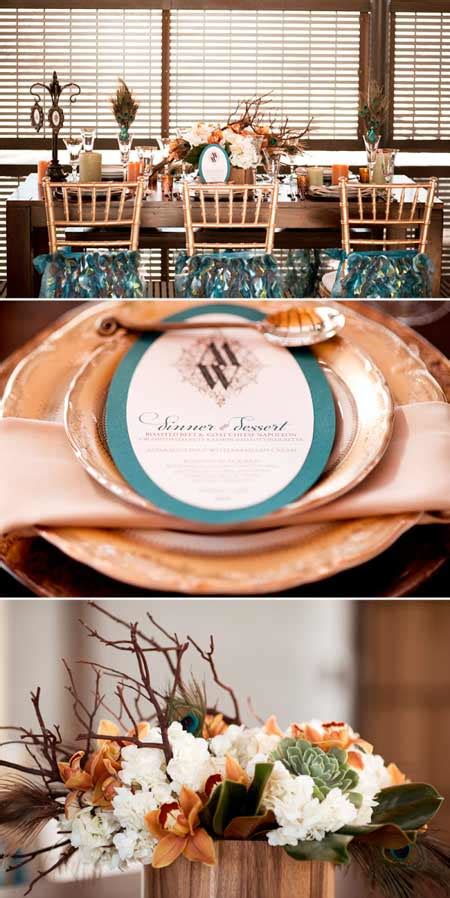 Peacock Inspirational Wedding