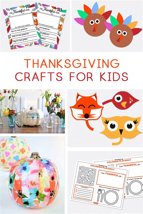 Thanksgiving Painting Crafts For Kids