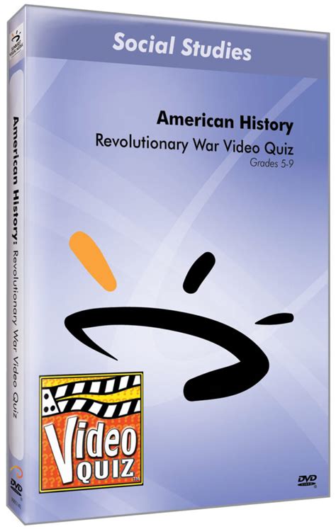 American History Video Quiz Revolutionary War Video Quiz Dvds For