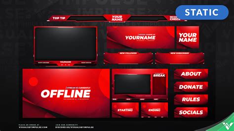 Pulse Stream Package Download Twitch Overlays Visuals By Impulse