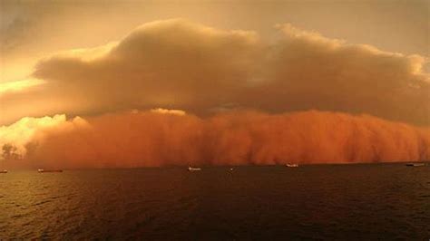 Freaky Orange Dust Storm Hits Western Australia Breaking National