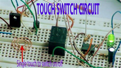 Simple Touch Switch Circuit Youtube