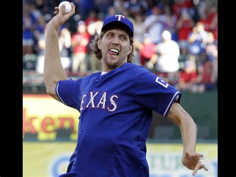 Nowitzki and his wife have revealed that they do these in the hopes that their kids would be meanwhile, the nowitzkis presently make their home in an 11,000 square feet mansion located in. Nowitzki throws first pitch for Rangers after jumper ...