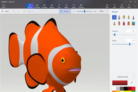How To Insert And Paint 3d Models In Paint 3d