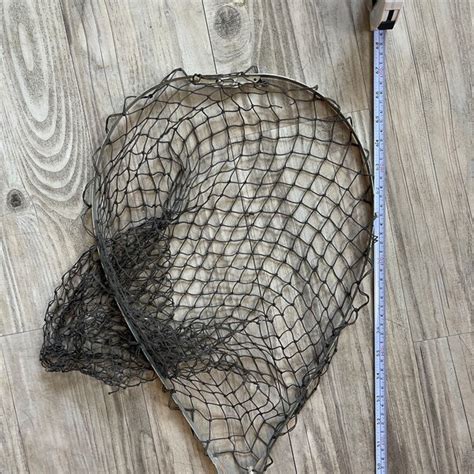 Vintage Fishing Net Etsy