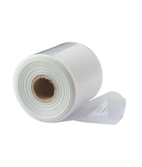 Clear Lay Flat Poly Tubing 300mm Wide X 100um Thick X 135m Roll Price