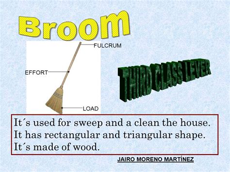 A Broom Is A Lever Where Is The Fulcrum