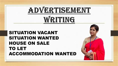 Advertisement Writing Advertisement Writing Format Advertisement