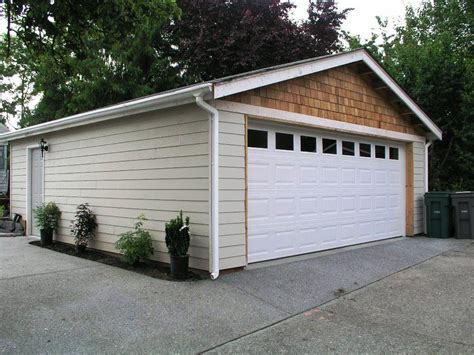 Studio shed prefab garage kits are available in sizes from 14'x18' up to 16'x34'. Large Prefab Garages — Schmidt Gallery Design