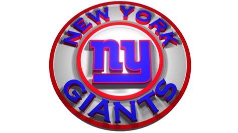 New York Giants Circle Logo 3d Model By Rogerds
