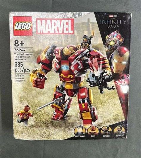 Lego Marvel The Hulkbuster The Battle Of Wakanda 385 Piece Set