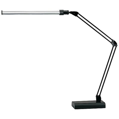 V Light Led Energy Efficient Ultra Slim Desk Lamp Black Finish