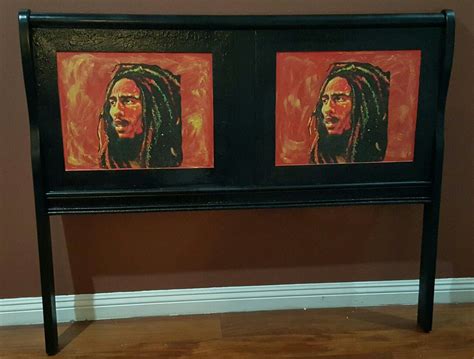 So let's start with marley's personal style, shall we? Bob Marley inspired headboard | Custom made furniture ...