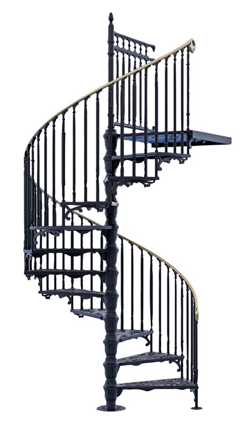 Custom Designed Spiral Staircases And Kits The Iron Shop Spiral
