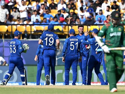 England Vs Bangladesh Live Score World Cup 2023 Reece Topley Dents