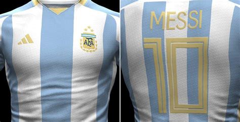 copa américa 2024 se filtró la supuesta nueva camiseta de la selección argentina canal 26