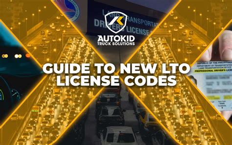 Guide To New Lto License Codes Autokid