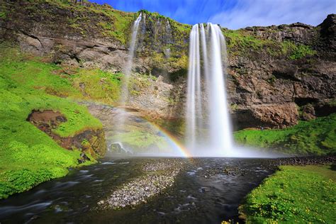 Seljalandsfoss In Iceland With Its Photograph By Loic Lagarde Fine