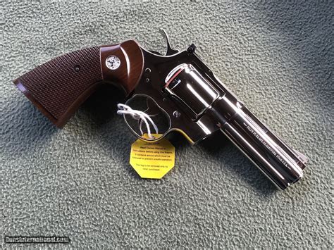 Colt Python 357 Magnum 4 Bright Nickel New Unfired Unturned 100