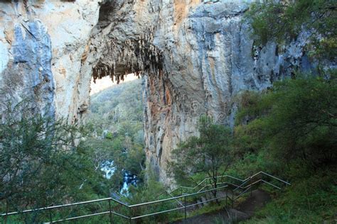 Jenolan Caves Carlotta Arch Stock Image Image Of Attractions