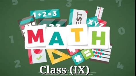 Class Ix Maths Exercise 15 Youtube