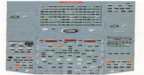 Airbus A320 Overhead Panel