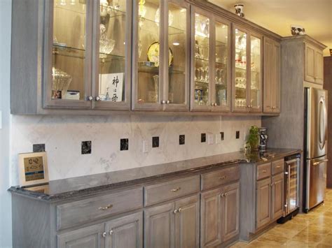 Various styles are available, from flat panel and shaker style kitchen cabinets to more traditional options. 20 Gorgeous Kitchen Cabinet Design Ideas | Stained kitchen ...