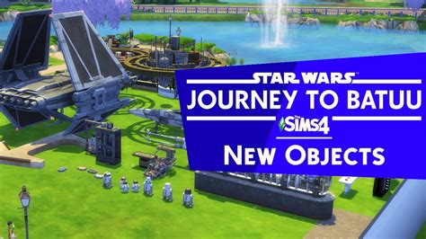 The Sims 4 Star Wars Journey To Batuu Full Build Objects Overview Video