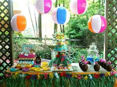 With a few decorations and lots. Pool Party Decoration Ideas | PurpleTrail