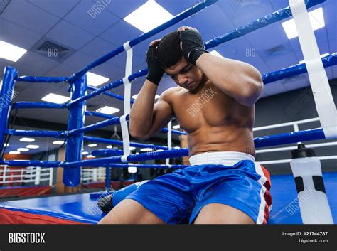 Handsome Male Boxer Image And Photo Free Trial Bigstock
