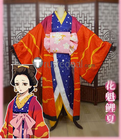 Kimetsu no Yaiba Demon Slayer District Arc Koinatsu Oiran Kimono