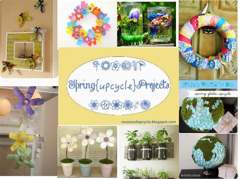 Spring Upcycle Projects Reduce Reuse Upcycle