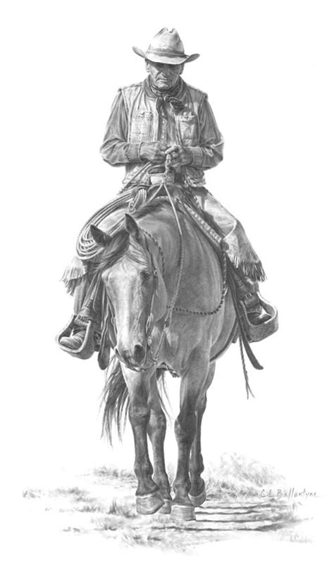 Carrie L Ballantyne The Cowboy Way Cowboy Art Western Artwork