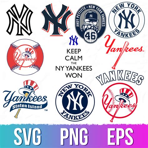 New York Yankees logo, New York Yankees svg, Yankees eps, Ya - Inspire
