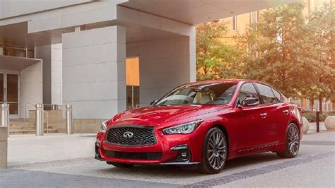 2023 Infiniti Q50 Red Sport 400 Arriving This Summer New Nissan And