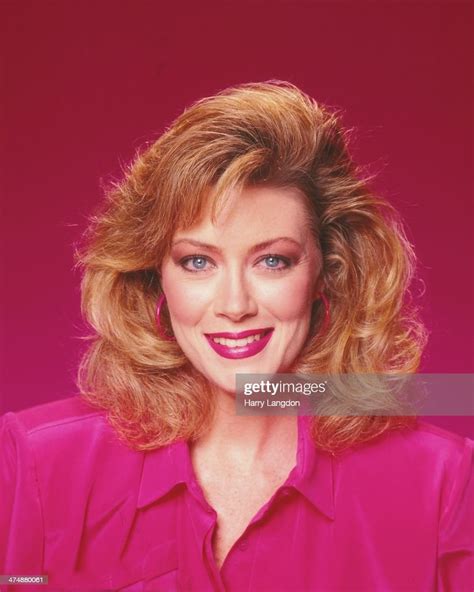 Actress Nancy Stafford Poses For A Portrait In 1988 In Los Angeles Nachrichtenfoto Getty