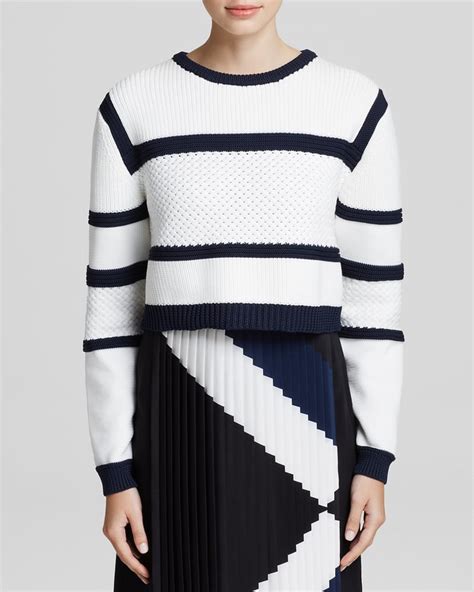 Tibi Striped Sweater What To Wear To Fashion Week Spring 2015